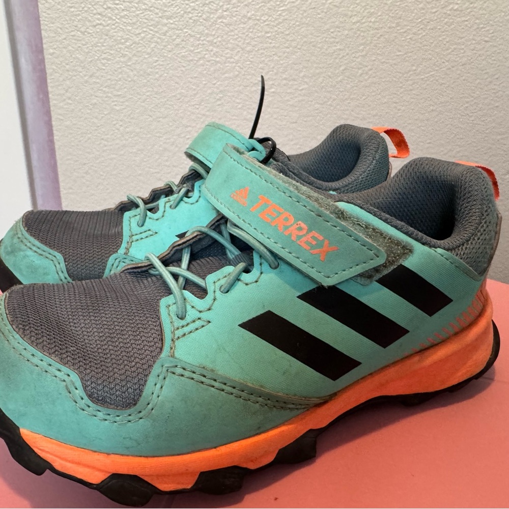 Adidas Terrex Kids Shoes - Teal and Orange